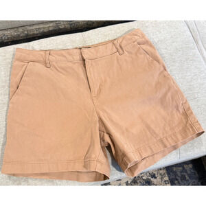 Banana Republic Women's Khaki Chino Shorts Sz 14 (33), 3146